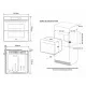 Духова шафа електрична Samsung NV7B41201AS