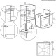 Духова шафа електрична Electrolux EOH4P0PK