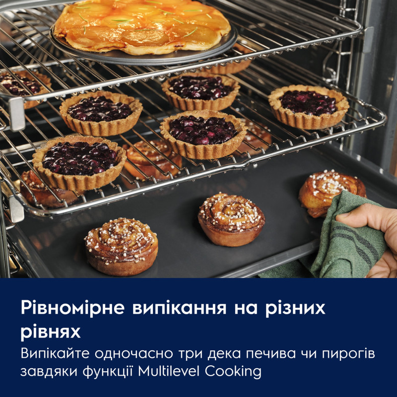 Духова шафа електрична Electrolux LOF4P06BK