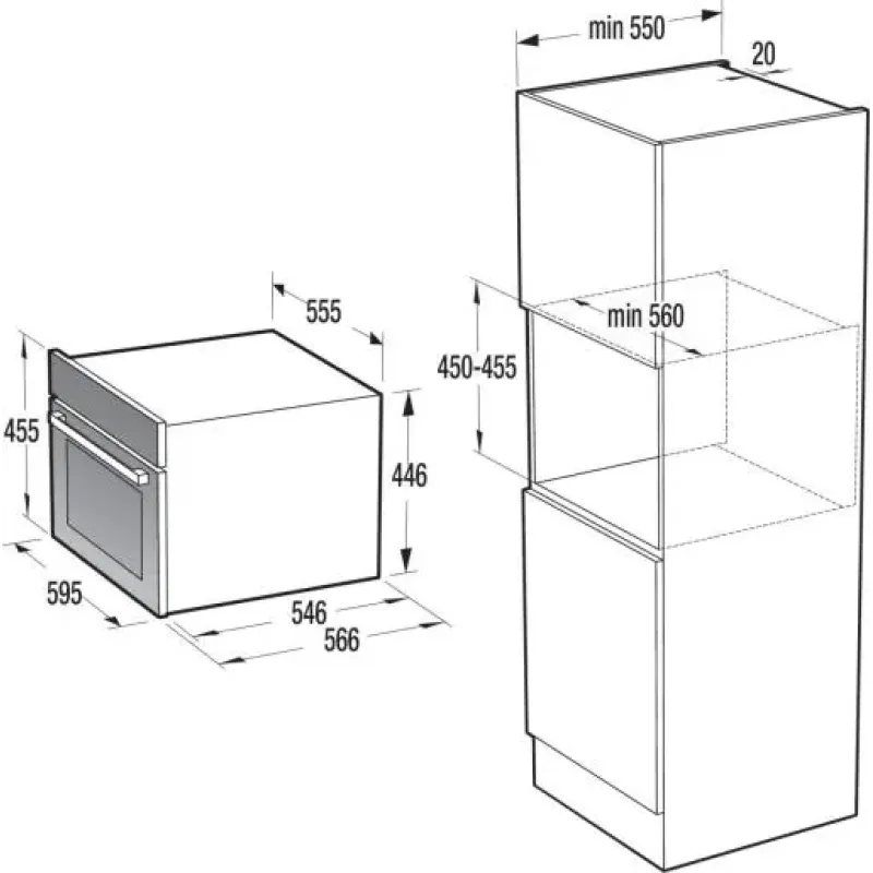Духовой шкаф электрический Hisense BIM4434ABG8
