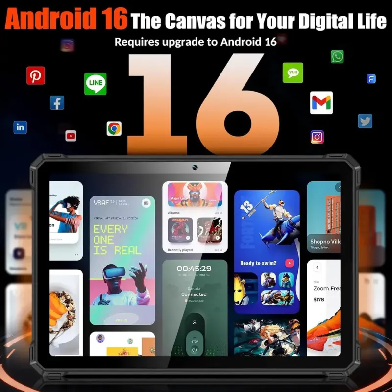 Планшет Orcatab WT1 Pro 6/256GB Orange (ORCATAB_WT1_Pro_OR)