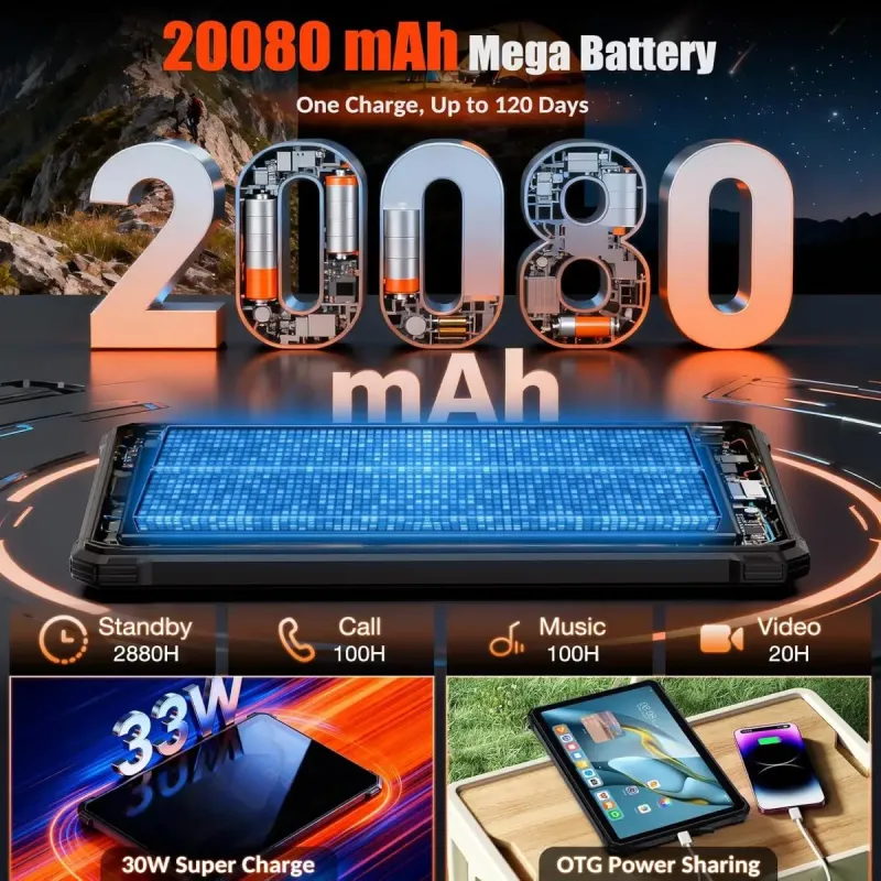 Планшет Orcatab WT1 Pro 6/256GB Black (ORCATAB_WT1_Pro_BK)