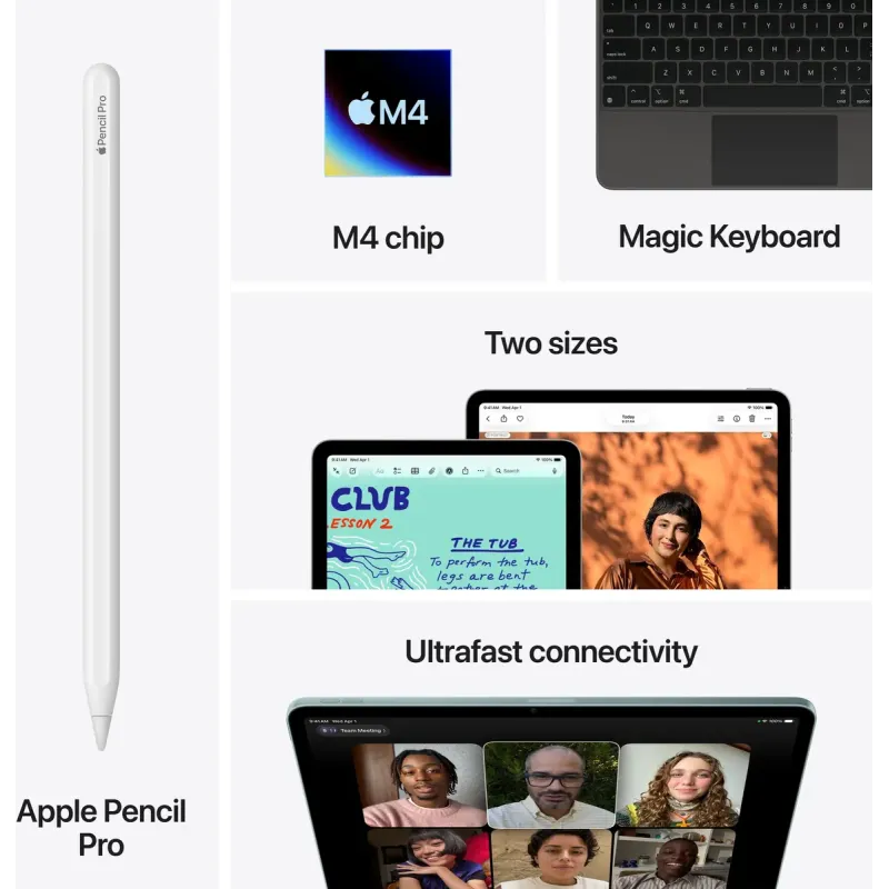 Планшет Apple iPad Air 11 2026 Wi-Fi 128GB Blue (MH314)