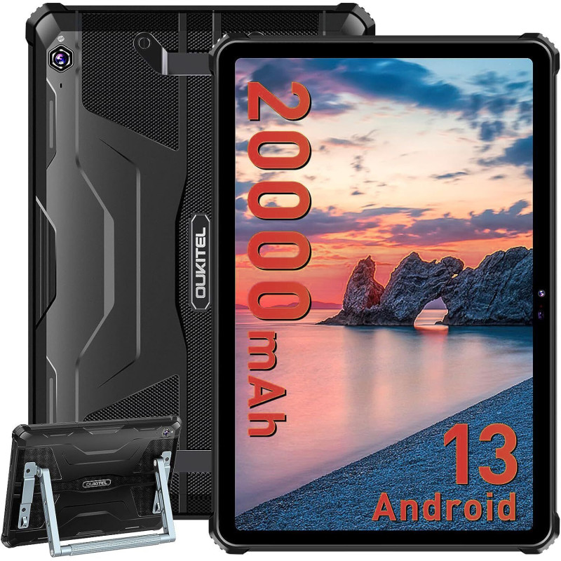 Oukitel RT6 NFC 8/256GB 4G Dual Sim Black (6931940750233)