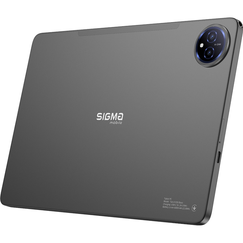 Планшет Sigma mobile Tab A1035 Basic 6/128GB Dark grey