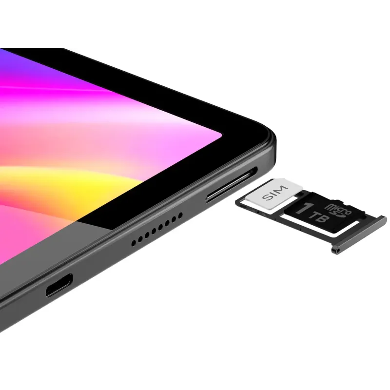 Планшет Pixus Combo 8/256GB Gray (4897058532036)