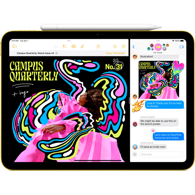 Планшет Apple iPad 2025 Wi-Fi 128GB Silver (MD3Y4TY/A)