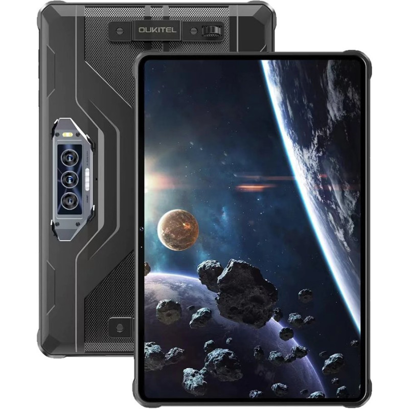Планшет Oukitel RT8 6/256GB Black With Tablet Alloy Stand (6931940756402)