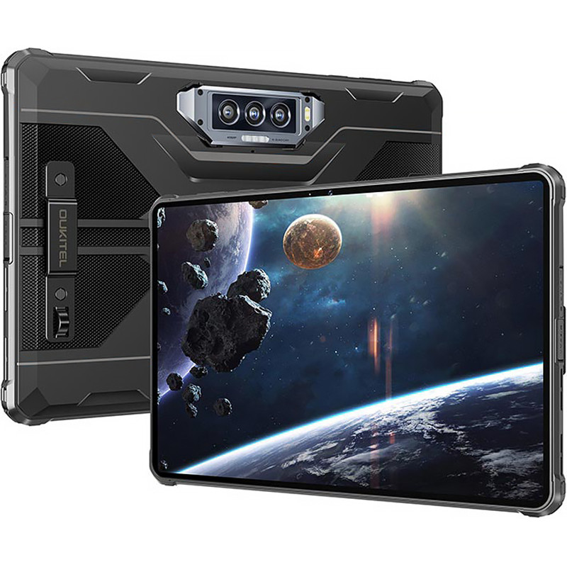 Планшет Oukitel RT8 6/256GB Black With Tablet Alloy Stand (6931940756402)