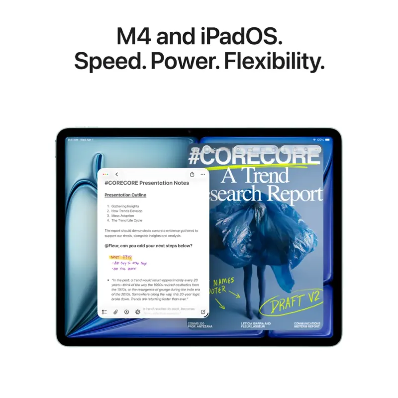 Планшет Apple iPad Air 11" M4 WiFi 128GB Starlight (MH334TY/A)