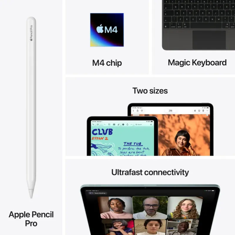 Планшет Apple iPad Air 11" M4 WiFi 128GB Starlight (MH334TY/A)