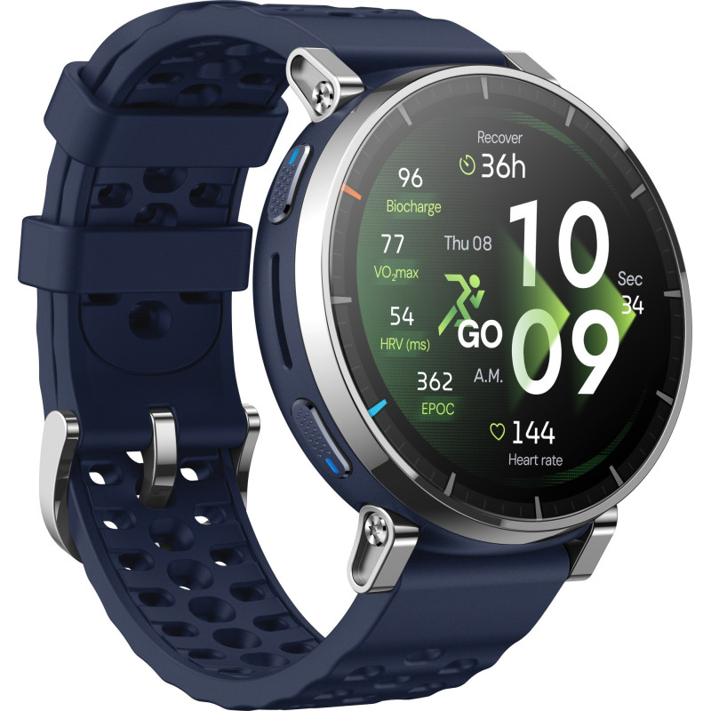 Смарт годинник Amazfit Active 3 Premium Atlas Blue (W2559GL2N)