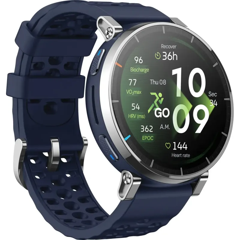 Смарт годинник Amazfit Active 3 Premium Atlas Blue (W2559GL2N)