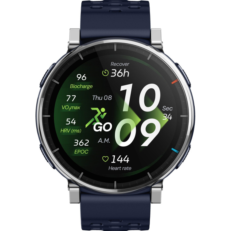 Смарт годинник Amazfit Active 3 Premium Atlas Blue (W2559GL2N)