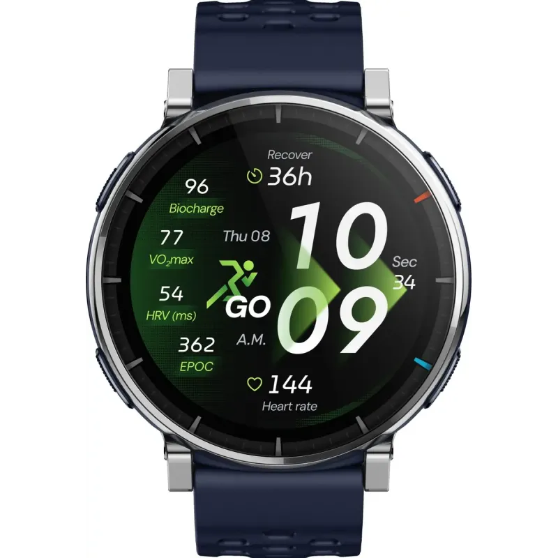 Смарт годинник Amazfit Active 3 Premium Atlas Blue (W2559GL2N)