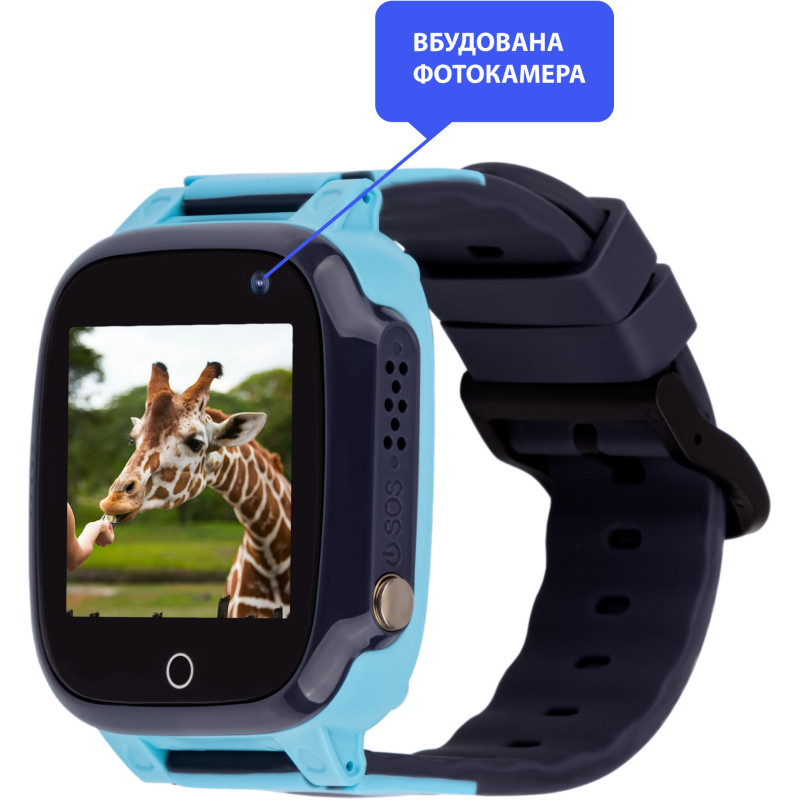 Смарт годинник AmiGo GO008 MILKY Blue