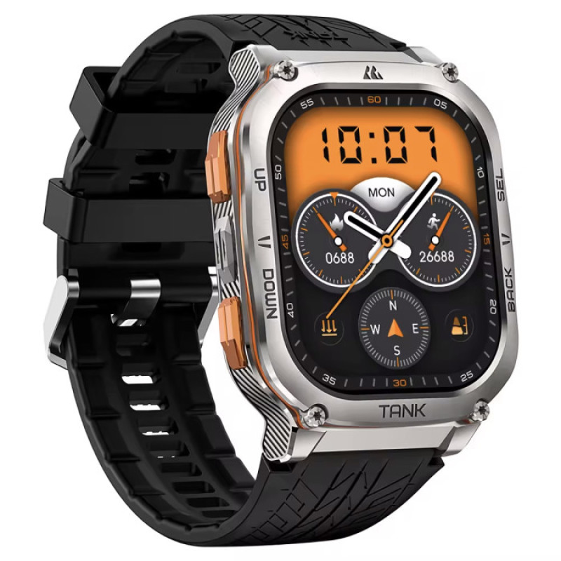 Смарт часы KOSPET Tank M3 Ultra Silver