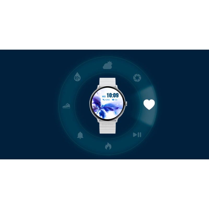 Смарт годинник Canyon SW-69 Jacky White/Blue (CNS-SW69WB)
