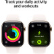 Смарт годинник Apple Watch Series 11 GPS + Cellular 42mm Gold Titanium Case w. Light Blush Sport Band - S/M (MF8W4RK/A)