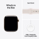 Смарт годинник Apple Watch Series 11 GPS + Cellular 42mm Gold Titanium Case w. Light Blush Sport Band - S/M (MF8W4RK/A)