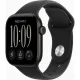 Смарт часы Apple Watch Series 12 GPS 42mm Black Aluminium Case with Black Sport Band - S/M (MJEA4RK/A)