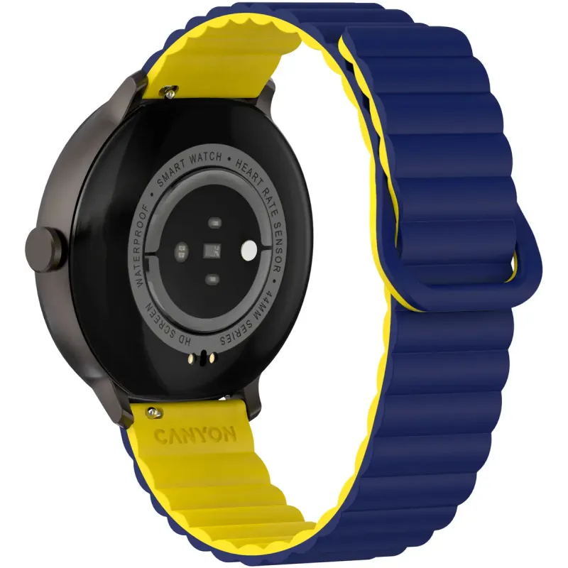Смарт годинник Canyon SW-69 Jacky Blue/Yellow (CNS-SW69BL)