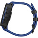 Смарт годинник Garmin Instinct 3 45mm AMOLED Black with Blue Band (010-02936-03/43)