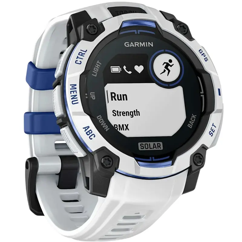 Смарт часы Garmin Instinct 3 45mm Solar Whitestone with Whitestone Band (010-02934-03/43)
