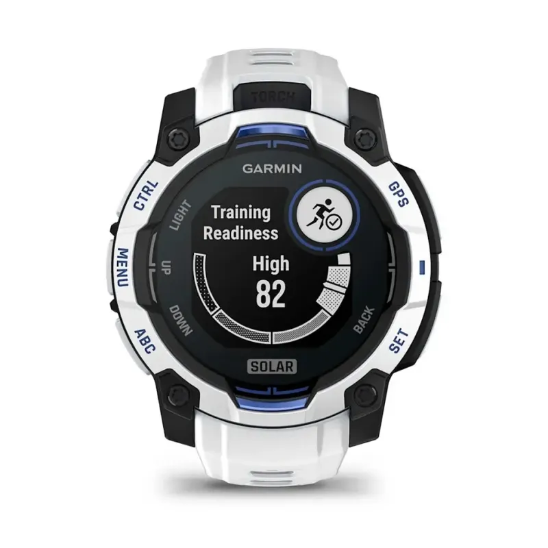 Смарт часы Garmin Instinct 3 45mm Solar Whitestone with Whitestone Band (010-02934-03/43)