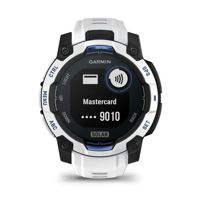 Смарт часы Garmin Instinct 3 45mm Solar Whitestone with Whitestone Band (010-02934-03/43)