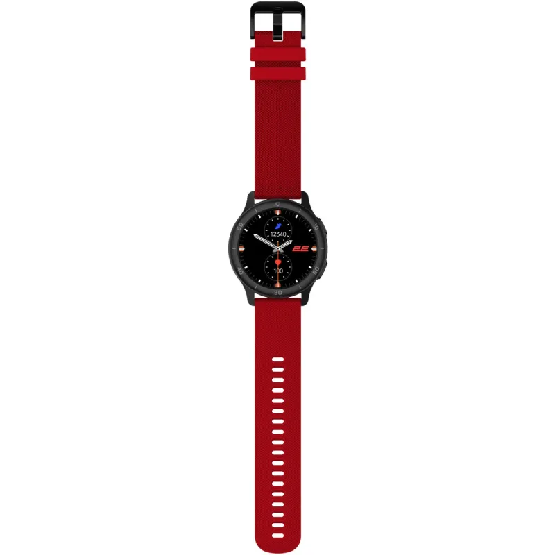 Смарт часы 2E Motion GT2 47mm Black-Red (2E-CWW21BKRD)