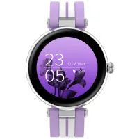 Смарт годинник Canyon Semifreddo SW-61 Silver/Lavender (CNS-SW61PP)