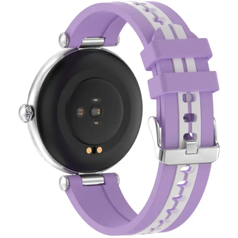 Смарт годинник Canyon Semifreddo SW-61 Silver/Lavender (CNS-SW61PP)