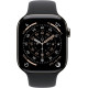 Смарт годинник Apple Watch Series 11 GPS + Cellular 46mm Slate Tit. Case w. Black S. Band - M/L (MFD14RK/A)