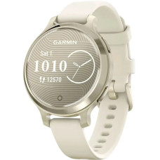 Смарт часы Garmin Lily 2 Active Lunar Gold with Bone Silicone Band (010-02891-00/50)