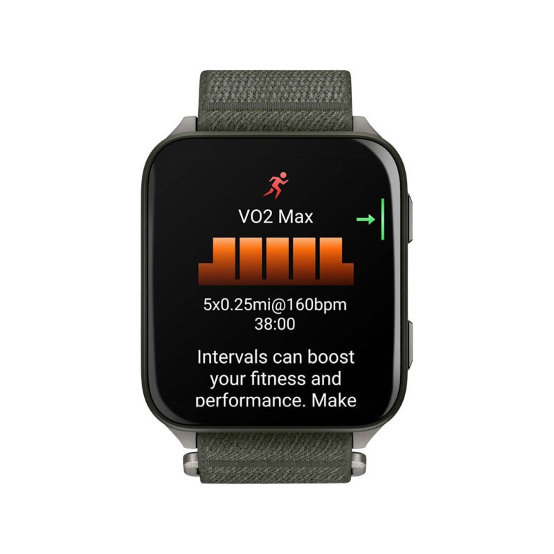 Смарт часы Garmin Venu X1 Moss with Titanium Caseback and Moss ComfortFit Nylon Band (010-02980-01/03)