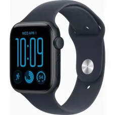 Смарт часы Apple Watch SE 3 2026 GPS 40mm Midnight Aluminium Case with Navy Blue Sport Band - S/M (MJKY4RK/A)