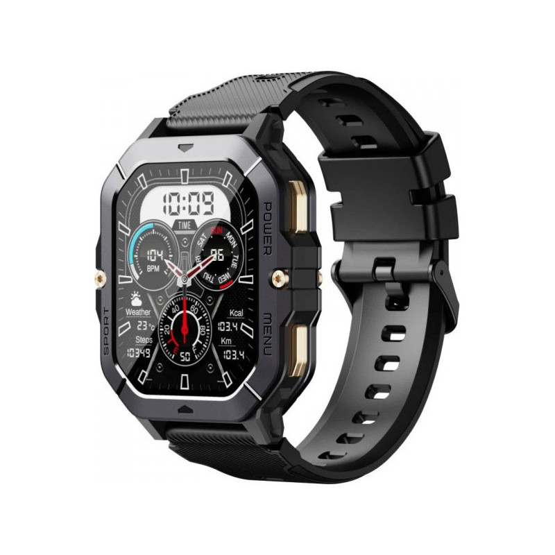 Смарт часы Oukitel BT101 Black (6931940739825)