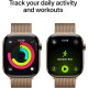 Смарт годинник Apple Watch Series 11 GPS + Cellular 46mm Gold Tit. Case w. Gold Milanese Loop - M/L (MFD84RK/A)