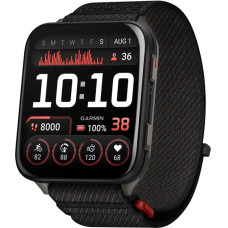Смарт годинник Garmin Venu X1 Black with Slate Titanium Caseback and Black ComfortFit Nylon Band (010-02980-00/02/13)