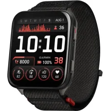 Смарт часы Garmin Venu X1 Black with Slate Titanium Caseback and Black ComfortFit Nylon Band (010-02980-00/02/13)