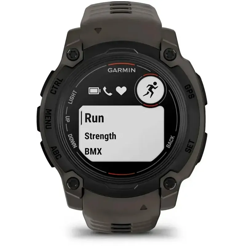 Смарт часы Garmin Instinct E 40mm Black with Charcoal Band (010-02932-00/13)
