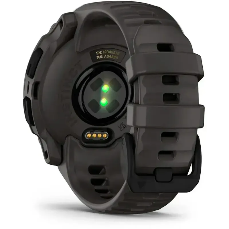 Смарт часы Garmin Instinct E 40mm Black with Charcoal Band (010-02932-00/13)