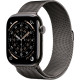 Смарт годинник Apple Watch Series 11 GPS + Cellular 46mm Slate Tit. Case w. Slate Milanese Loop - M/L (MFD44RK/A)