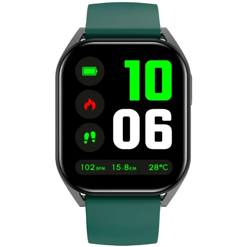 Смарт годинник Canyon SW-58 Chatter Black/Green (CNS-SW58BG)