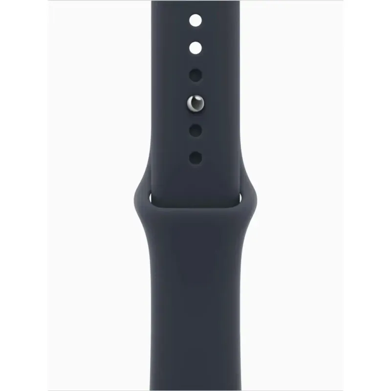 Смарт часы Apple Watch Series 12 GPS 42mm Space Grey Aluminium Case with Navy Blue Sport Band - S/M (MJE74RK/A)