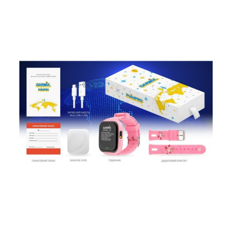 Смарт годинник GARMIX PointPRO-100 Pink (GMXPP100-P)