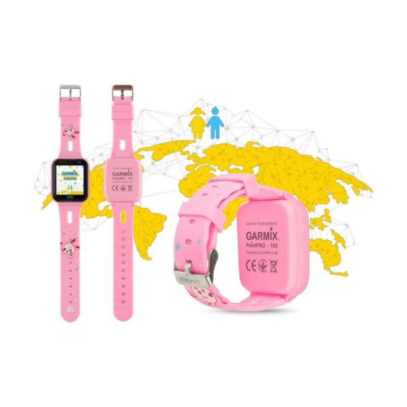 Смарт годинник GARMIX PointPRO-100 Pink (GMXPP100-P)