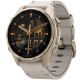 Смарт годинник Garmin Fenix 8 43mm AMOLED Sapphire Soft Gold with Limestone Leather Band (010-02903-40)