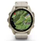Смарт часы Garmin Fenix 8 43mm AMOLED Sapphire Soft Gold with Limestone Leather Band (010-02903-40)